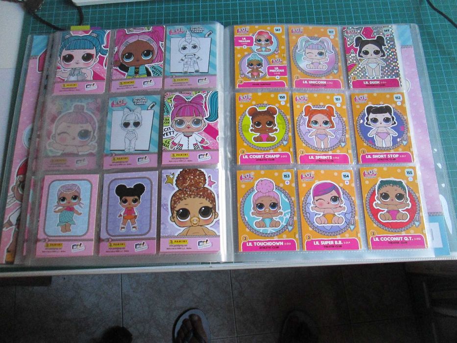 Espetaculares cromos da LOL