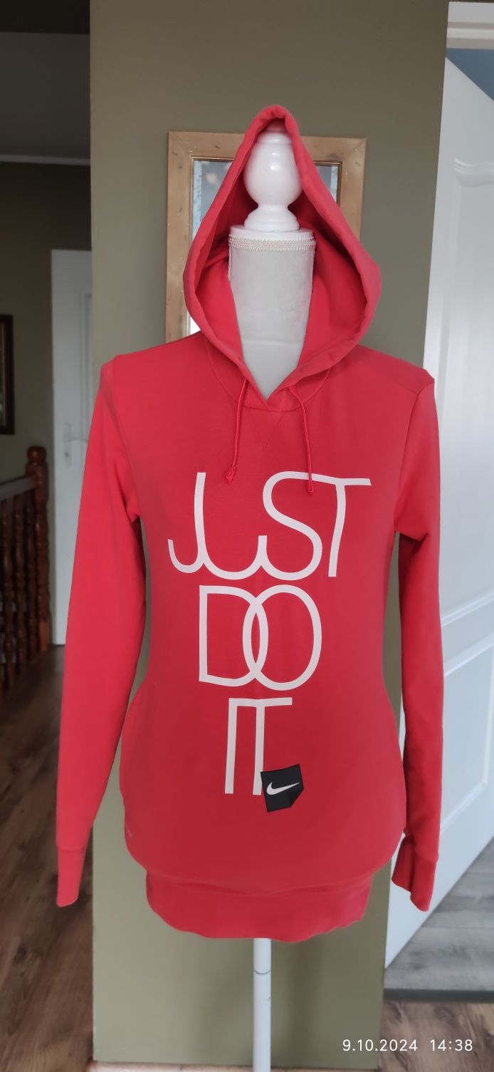 Koralowa bluza nike rozmiar xs