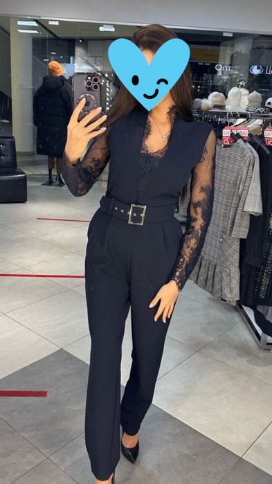 Нарядный турецкий комбинезон 38 розміру