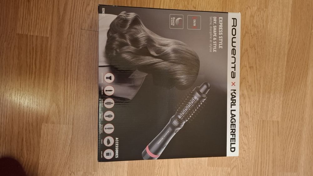 Rowenta x Karl Lagerfeld Express Style — фен-щітка для швидкої та якіс