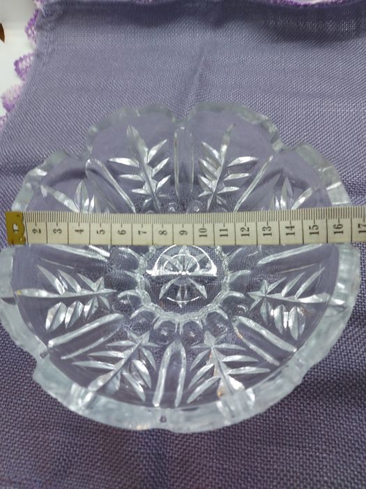 Салатник хрустальный Кришталевий салатник