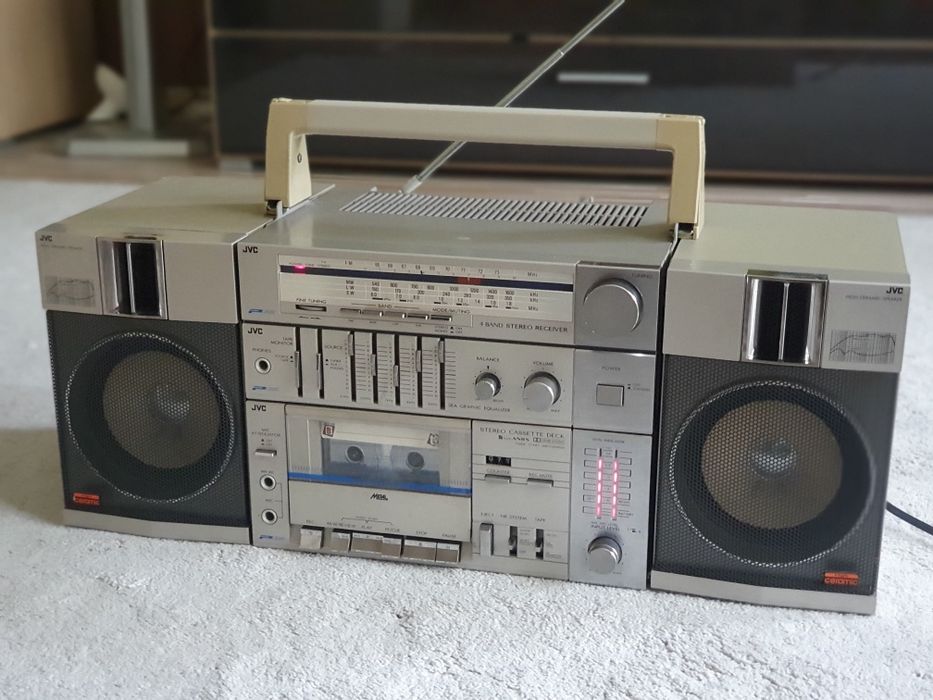 Radiomagnetofon JVC PC 11 Unikat Vintage!