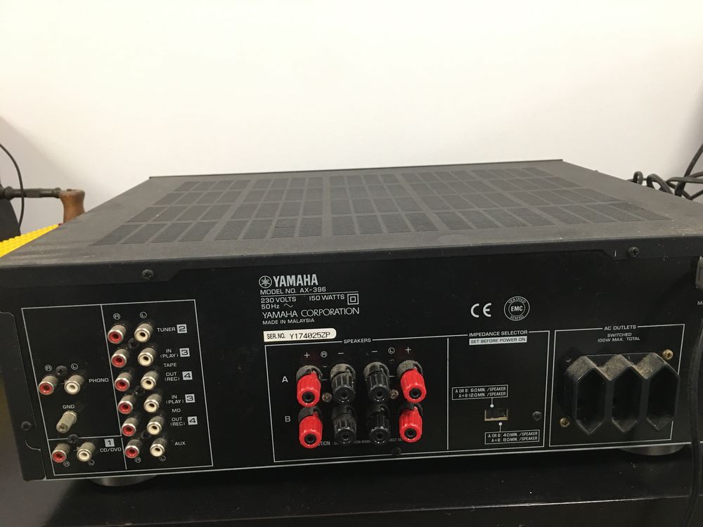 Amplificador Yamaha AX 396