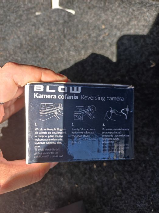 Monitor + kamera blow