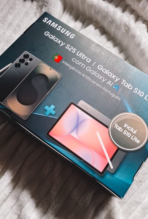 PACK: Galaxy S25 Ultra 512 GB + Galaxy Tab S10 Lite - NOVO E SELADO