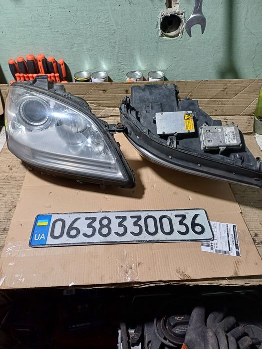 Mercedes-Benz ML 164 W164 передні фари світло оптика НЕ АНГЛІЄЦЬ