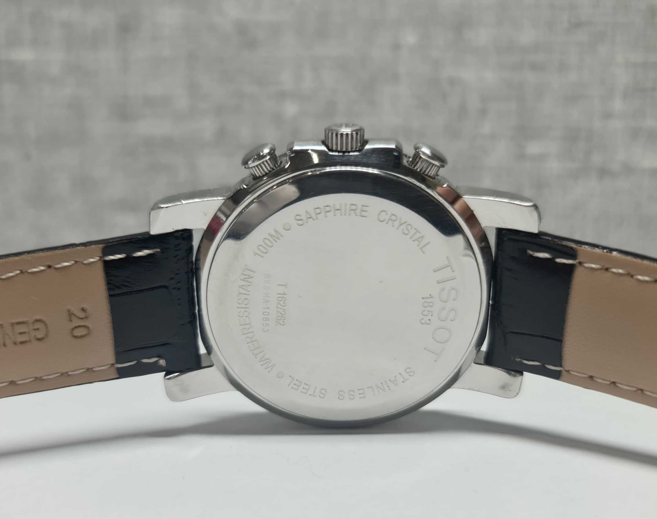 Чоловічий годинник часы Tissot T-Lord Chronograph Eta 251.262 27 jew