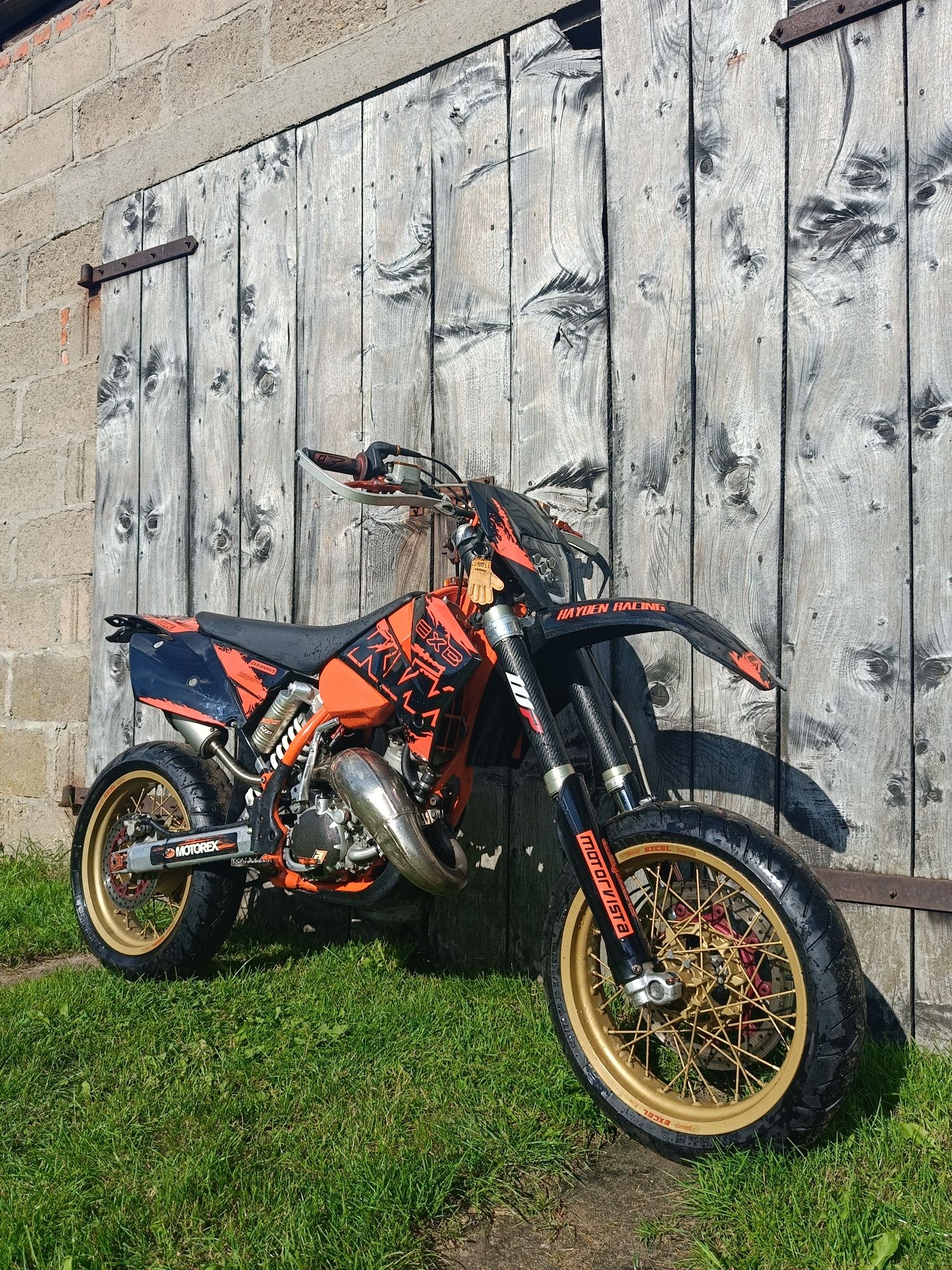 KTM exc 125 supermoto SM vforce sx