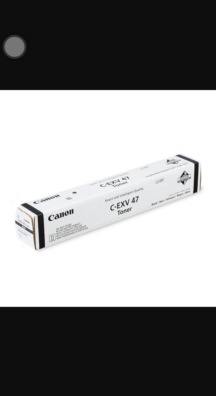 Canon C-EXV 47BK toner czarny, oryginalny