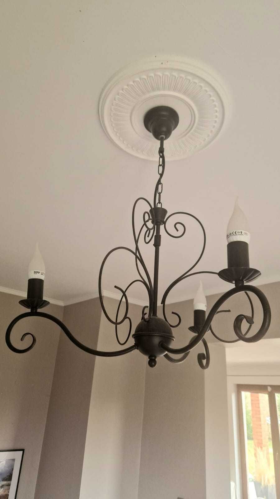 Lampa wisząca rustykalna