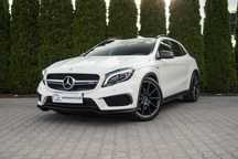 Mercedes-Benz GLA 45 AMG, Salon PL, I Właściciel, Bezwypadkowy, ASO, Dach panoramiczny