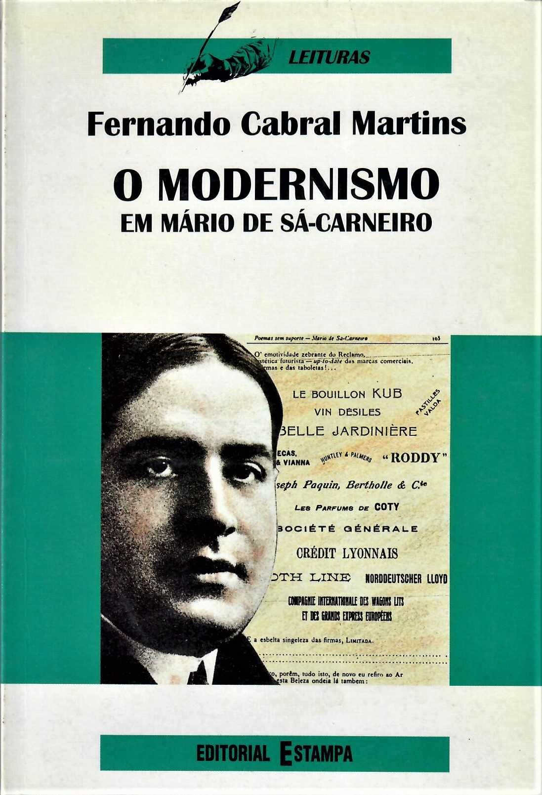 Mário de Sá-Carneiro «Céu em Fogo» + 3 títulos