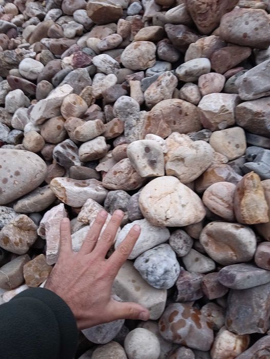 Pedra Seixo de Rio grandes dimensões