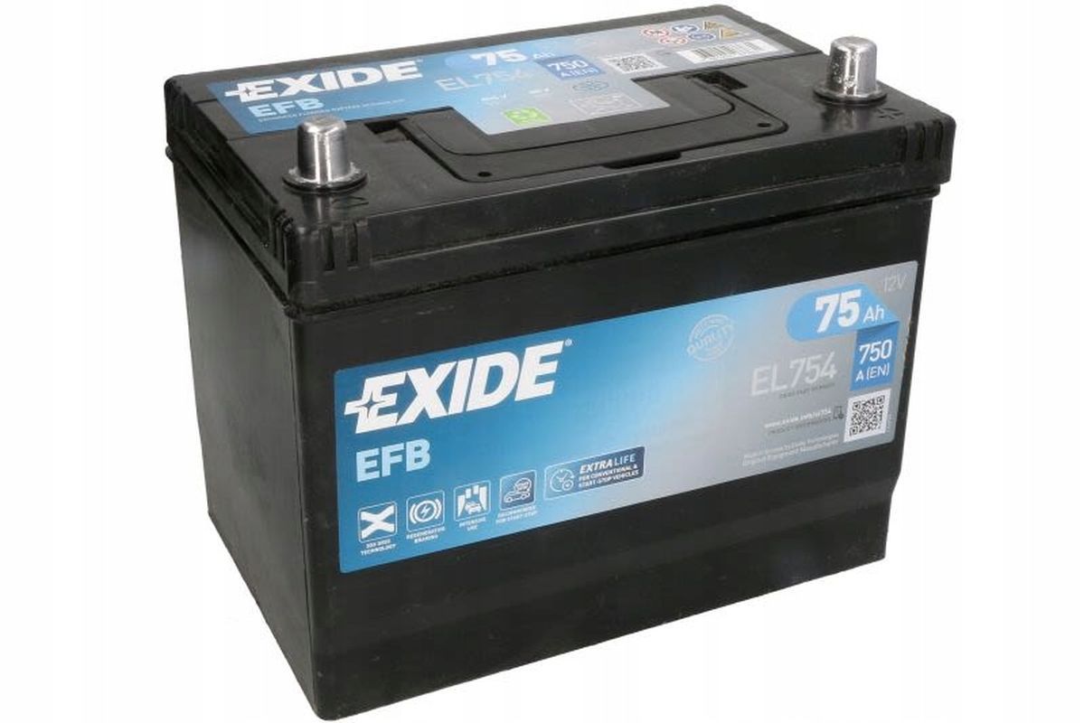 Akumulator Exide El754