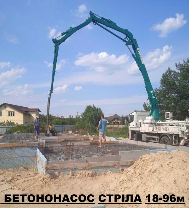 БЕТОН-ОБУХОВ. БЕТОНОНАСОС. Кольца Бетонные. Газоблок. Цемент Блоки-ФБС