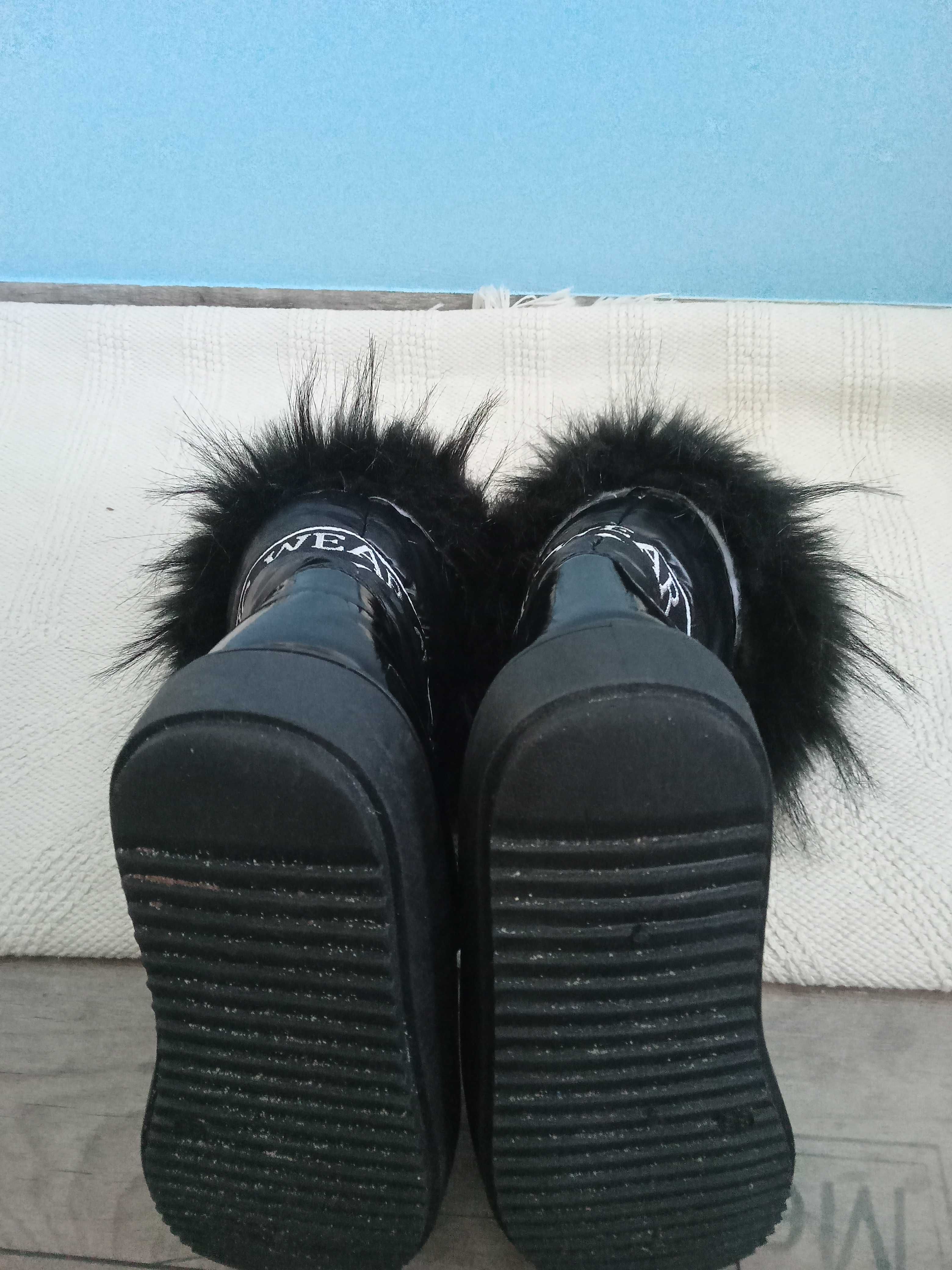 Buty  zimowe dziewczęce