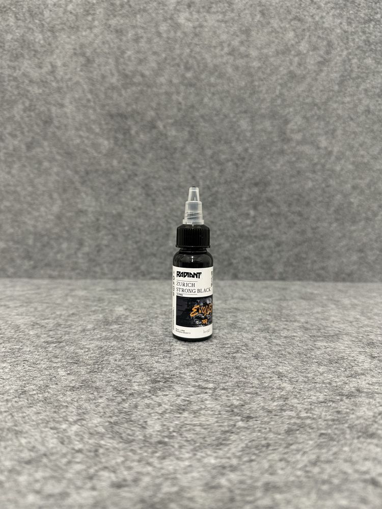 Tinta preta radiant zurich strong black tatuagem tattoo tatuar