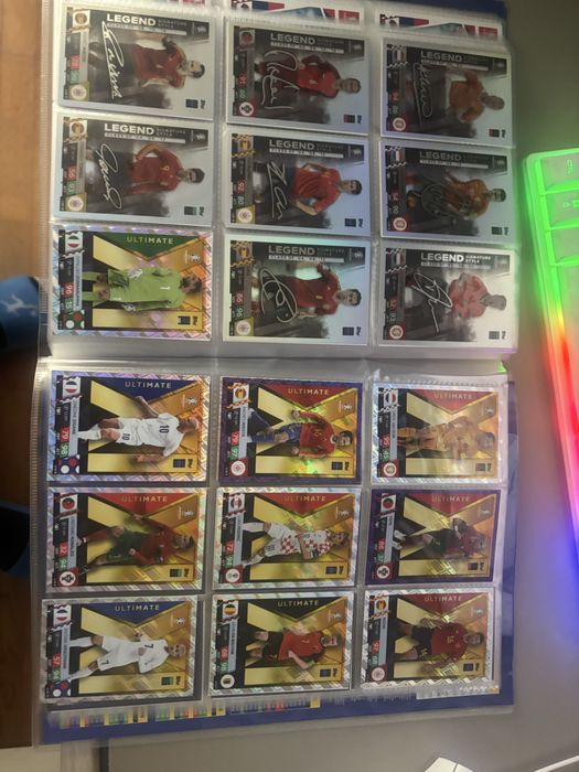 Euro 2024 Match Attax Cardeneta com 420 cartas