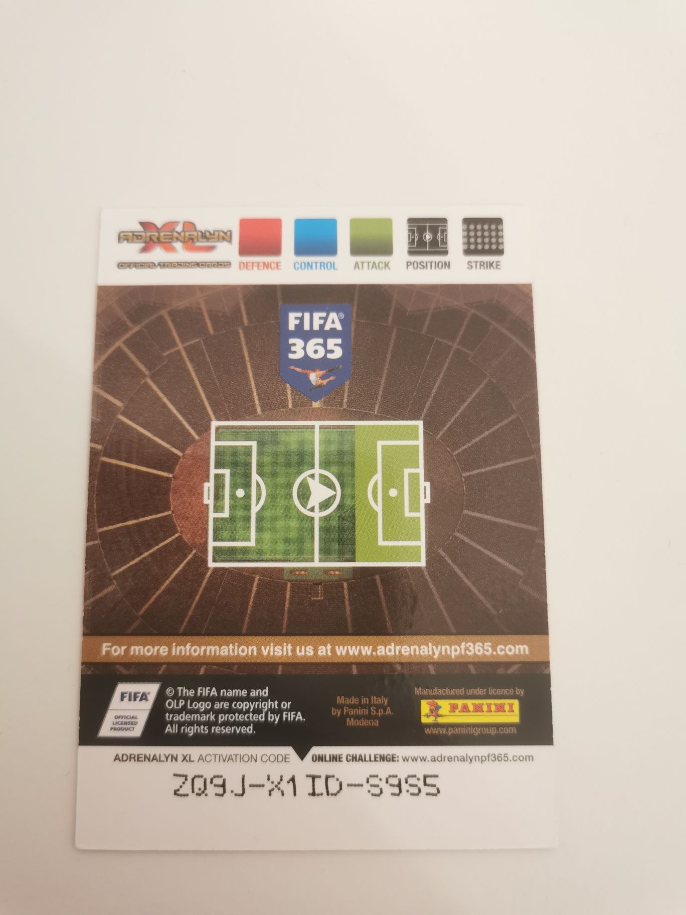 Karta Kolekcjonerska Panini FIFA 365 Lionel Messi Icon Rare 1 Unikat