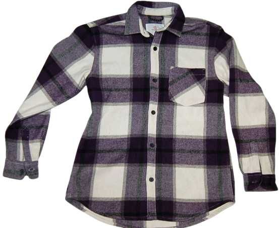 PULL and BEAR ROZ.M koszula gruba męska ciepła misiowata