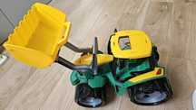 Traktor LENA ze spychaczem CIĄGNIK ROLNICZY 02057