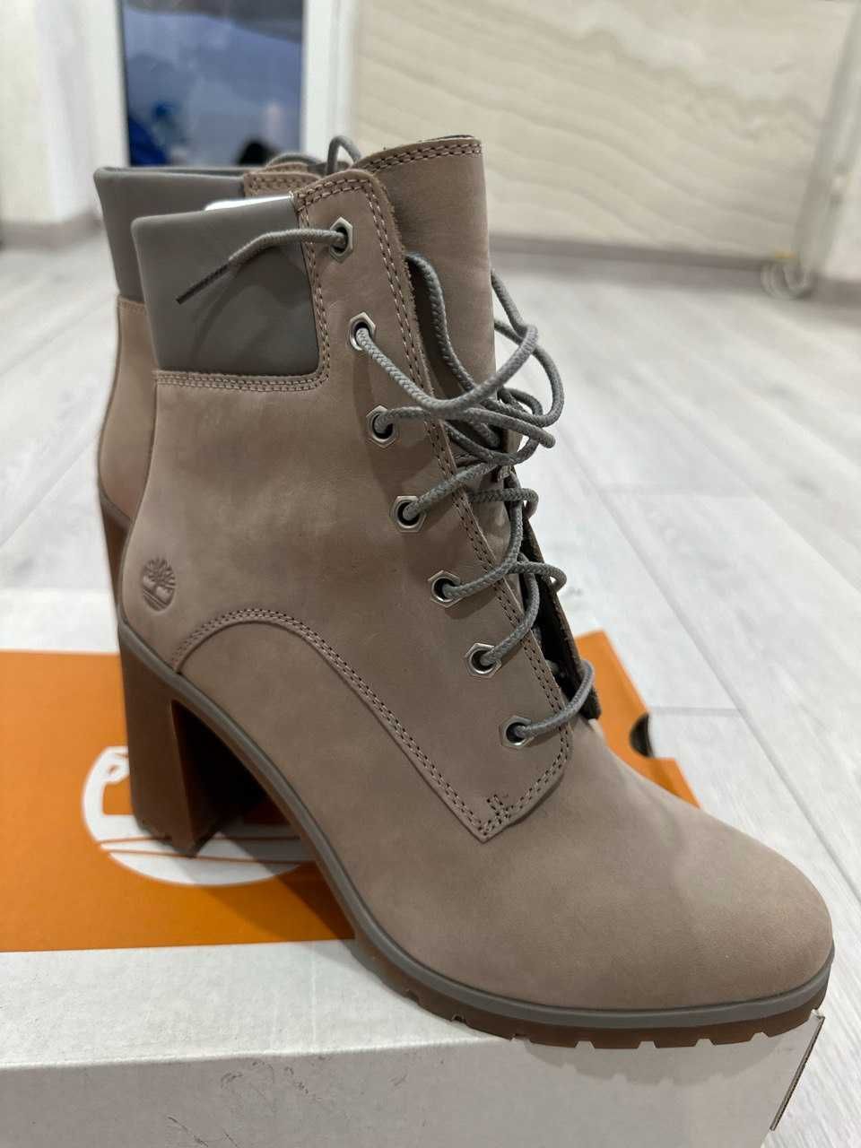 Жіночі черевики Timberland Allington 6 in Light Taupe Nubuck