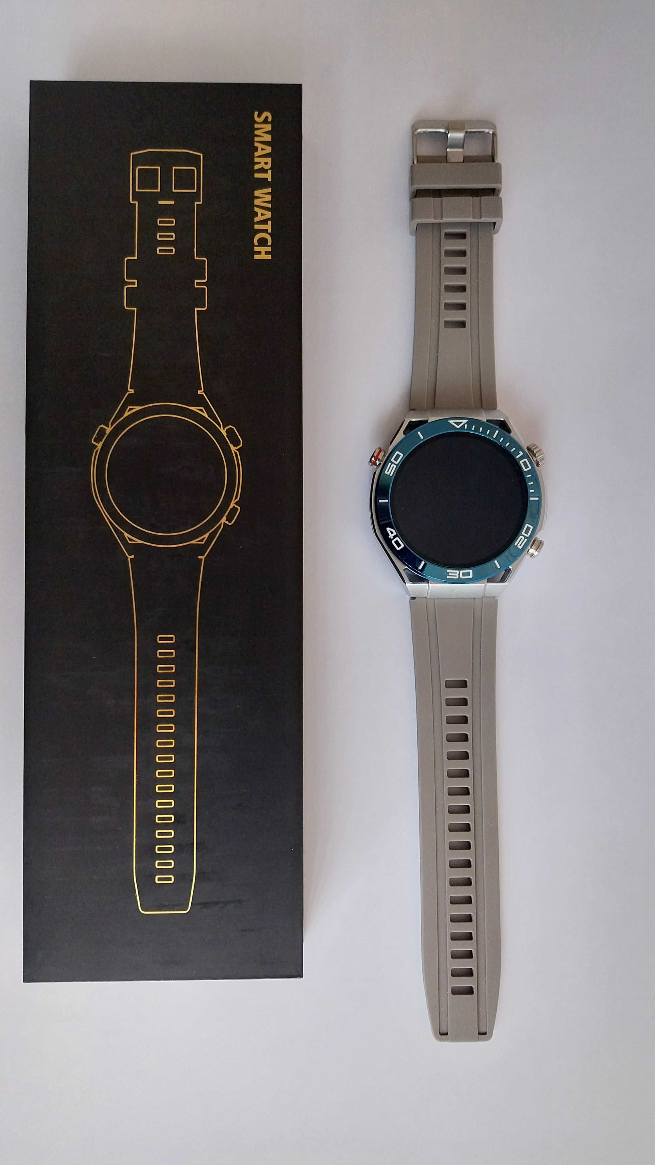 smartwatch zegarek męski mnóstwo funkcji: EKG, cukier, ciśnienie, itp.