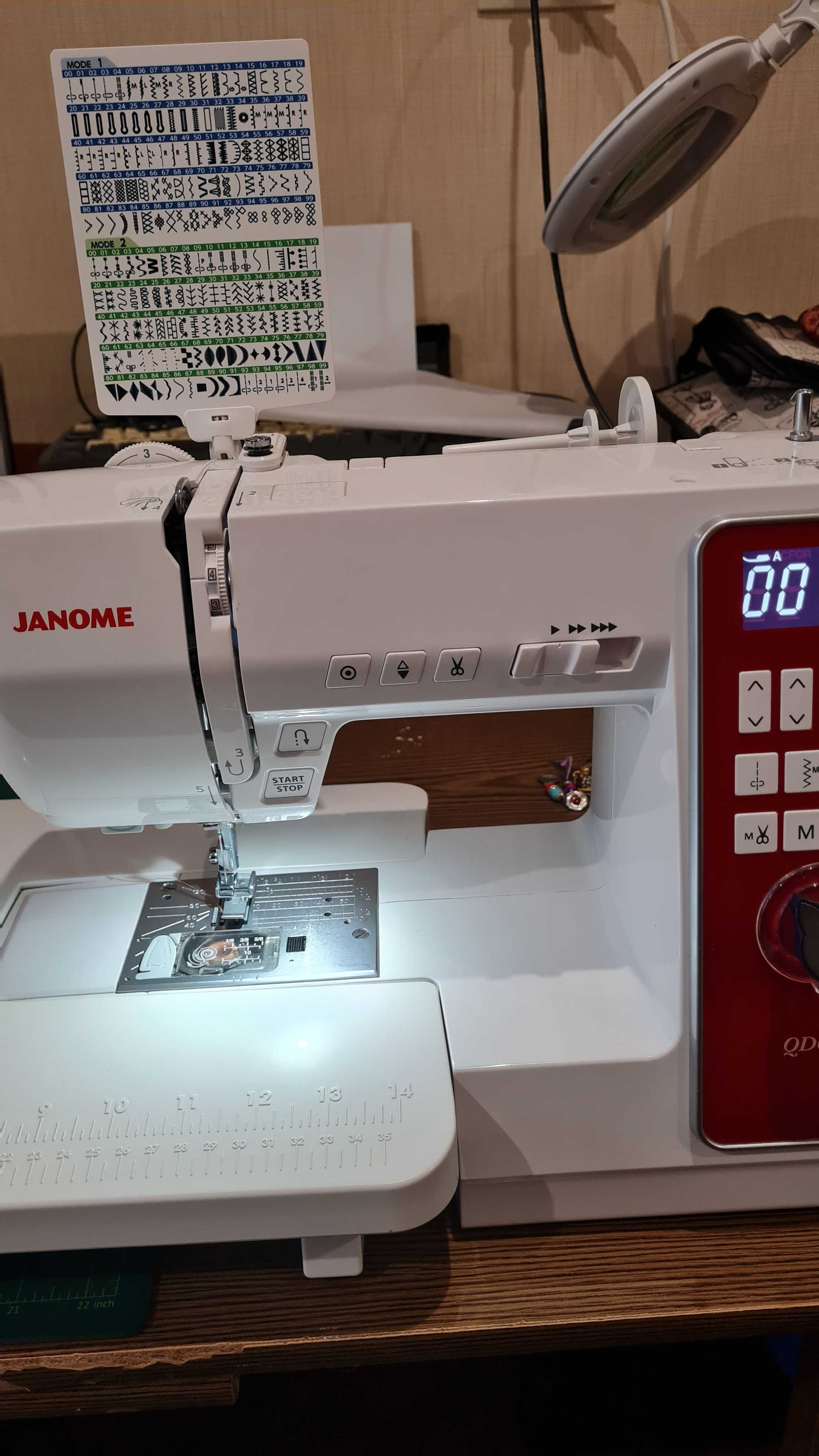 Компьютерная швейная машинка Janome QDC 630.