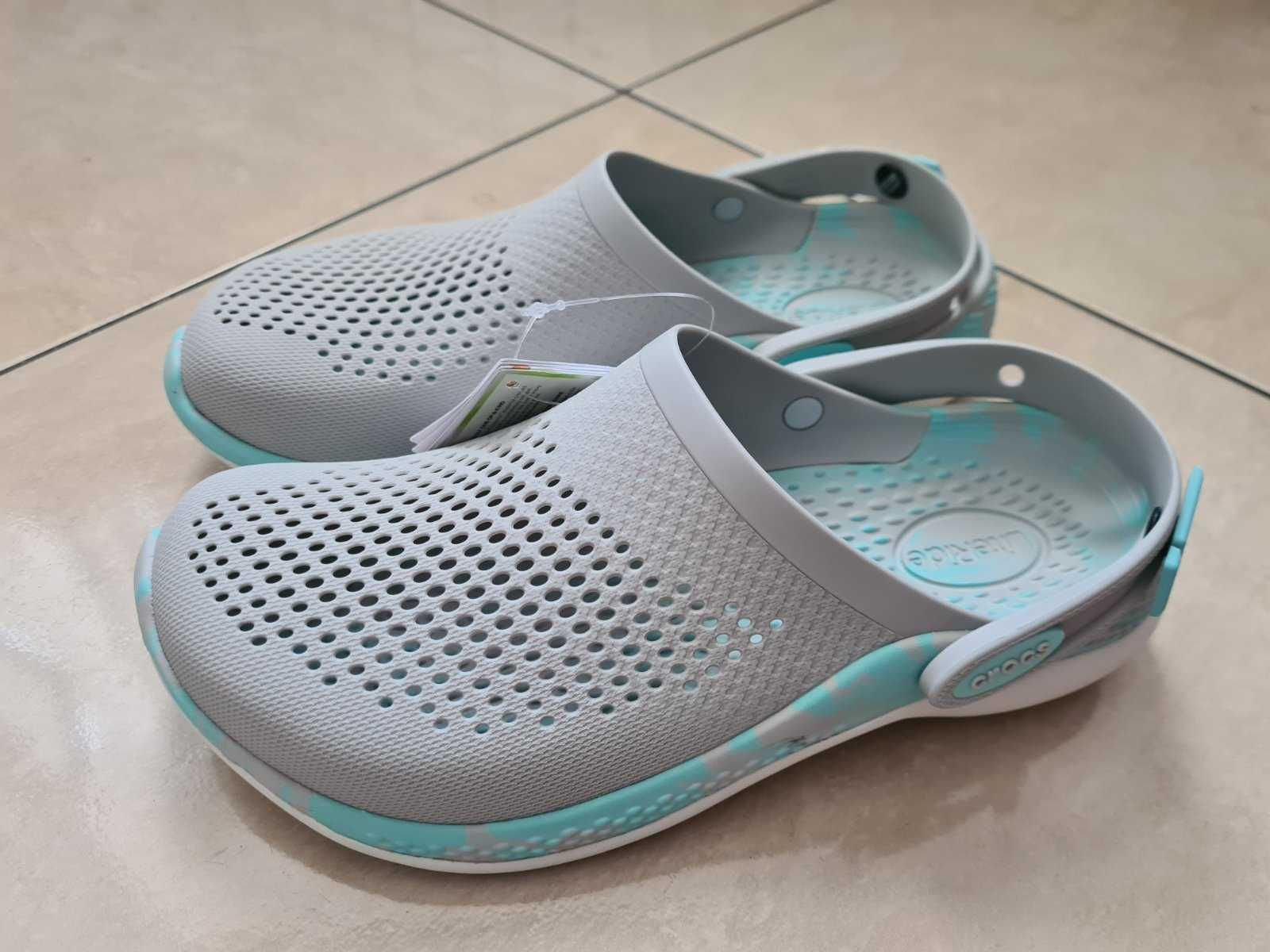 Crocs LiteRide 360 Marbled Clog, W6, W7, 100% оригинал