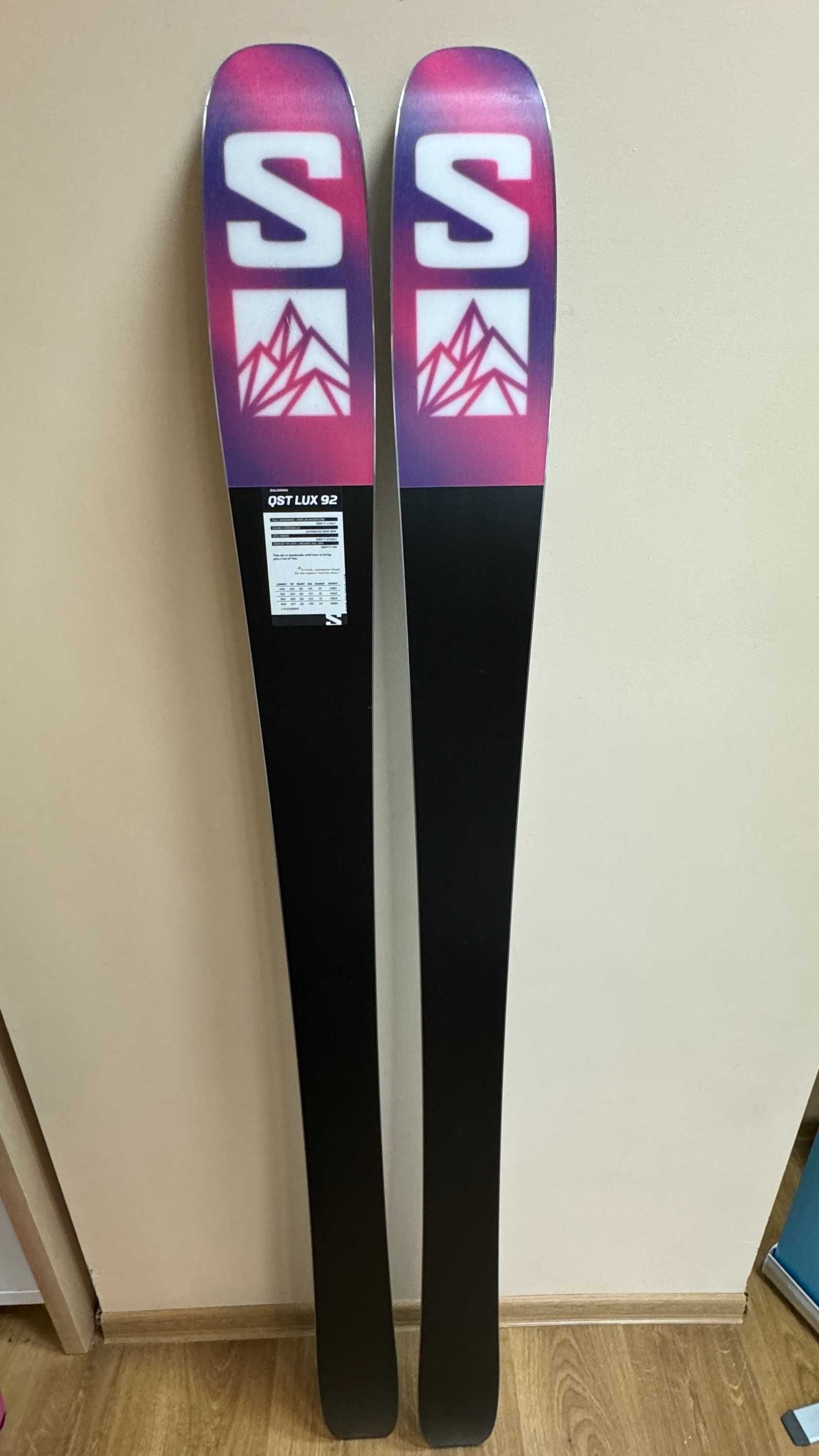 Narty Salomon QST Lux 92 roz. 168 kolekcja 22/23 - nowe/ freeride