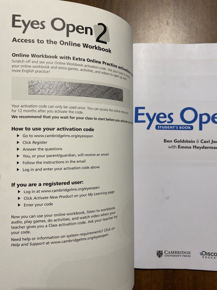 Eyes Open 2 - Student’s Book & Workbook