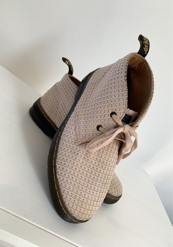 Buty półbuty botki dr Martens Daytona r.38 pudrowe wygodne