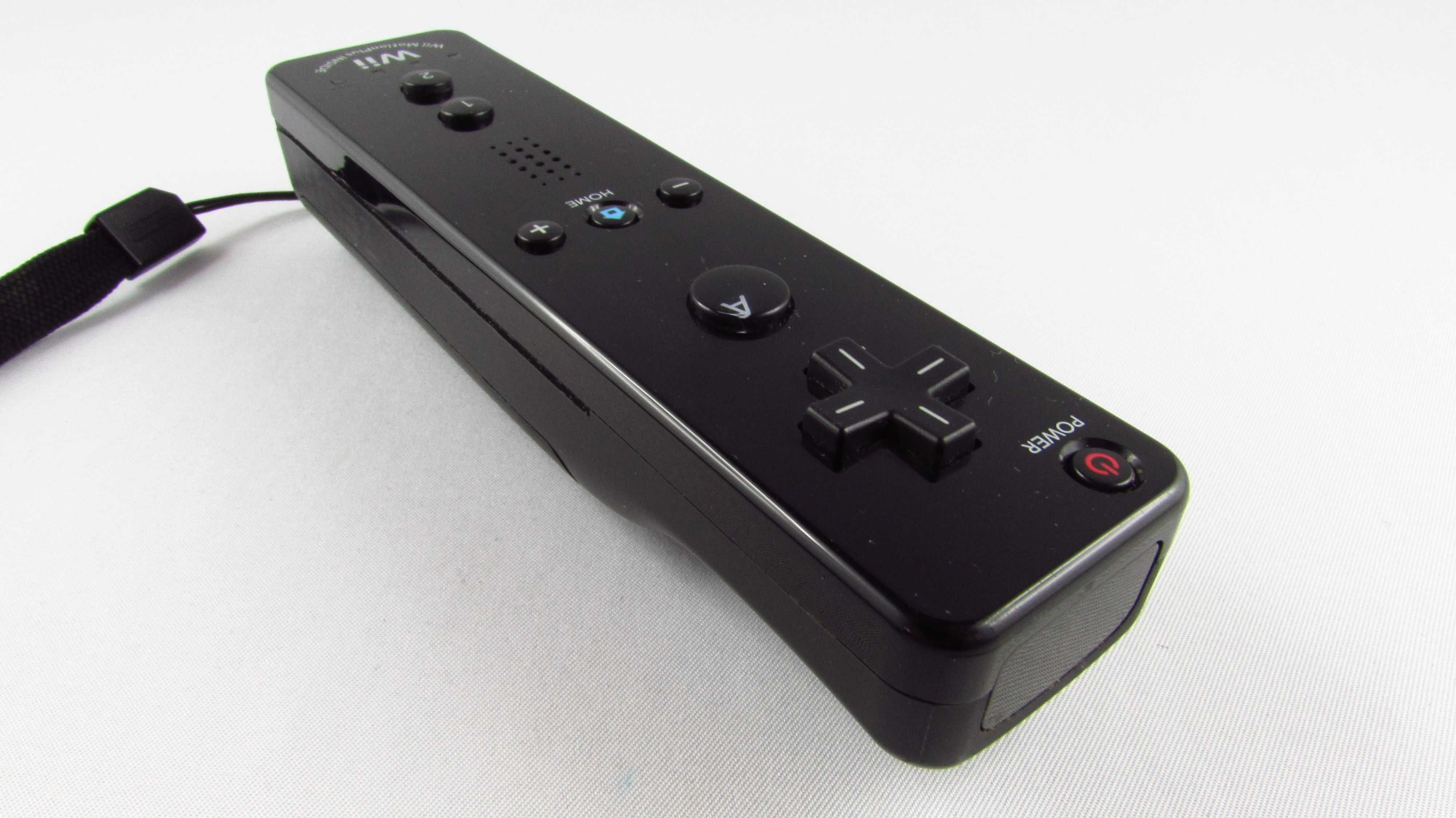 NINTENDO - Oryginalny Wii Remote Pilot Motion Plus Czarne