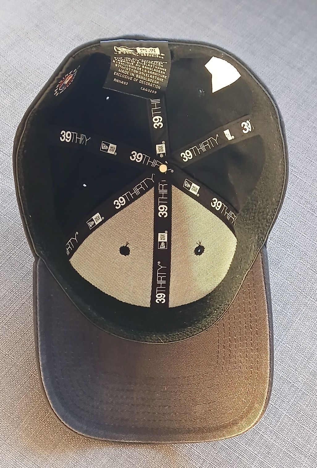 Czapka z daszkiem New Era 39Thirty czarna S-M fullcap
