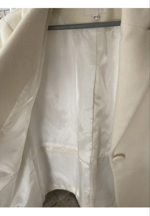 Твідовий молочний піджак F&F • блейзер айворі • розмір М