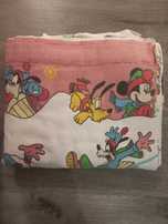 Lençois flanela rosa Disney