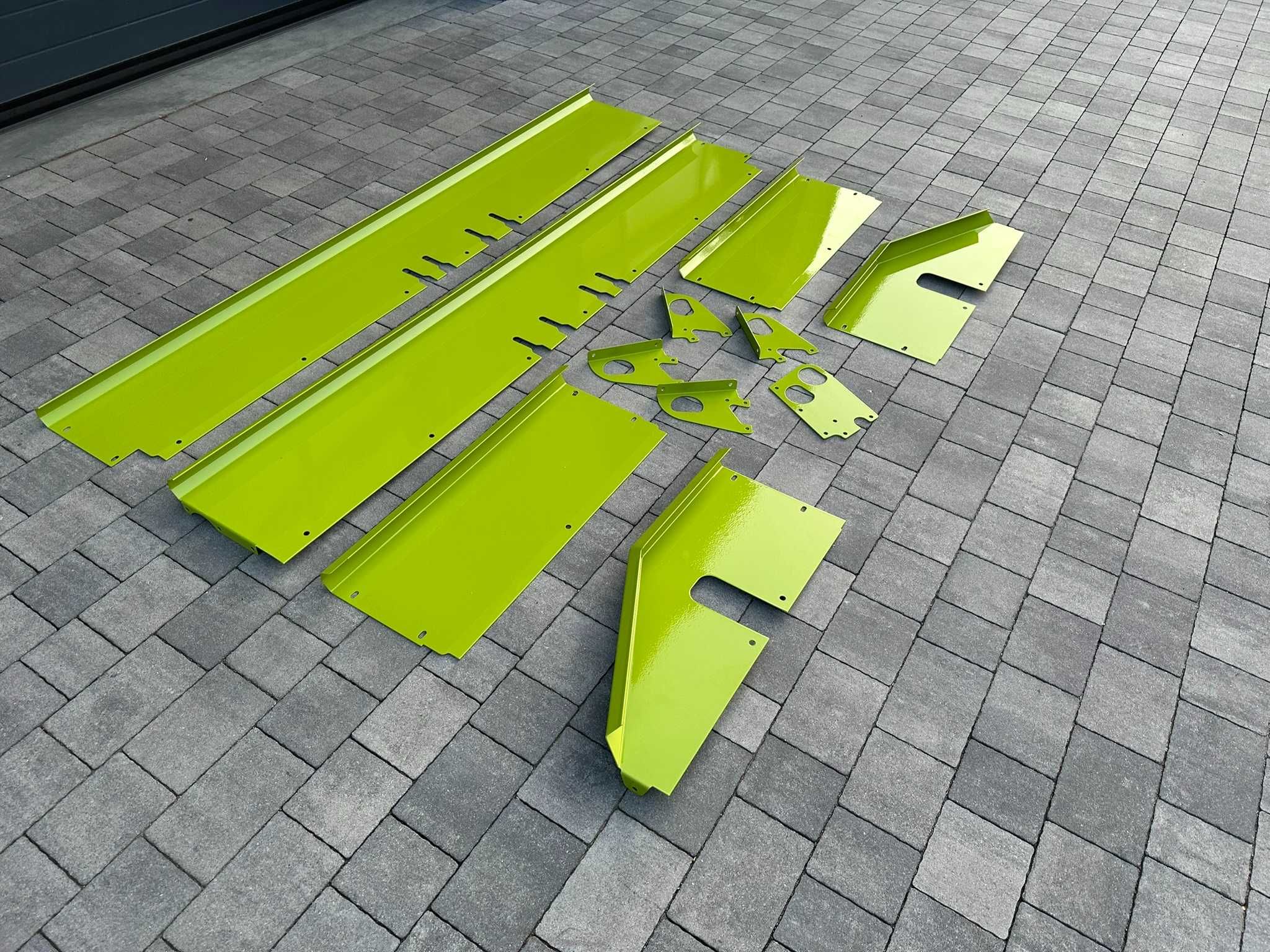 Blacha przeciw odpryskiwaniu ziarna Heder Claas Vario Cerio 680 Lexion