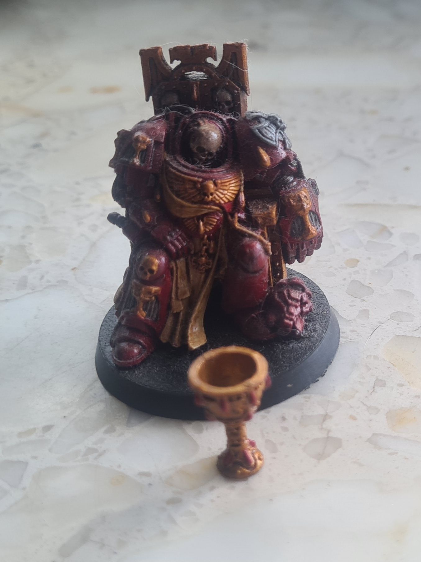 Warhammer wh40k trup ze space hulk pomalowany