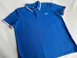 UMBRO Niebieska koszulka polo rozmiar XL