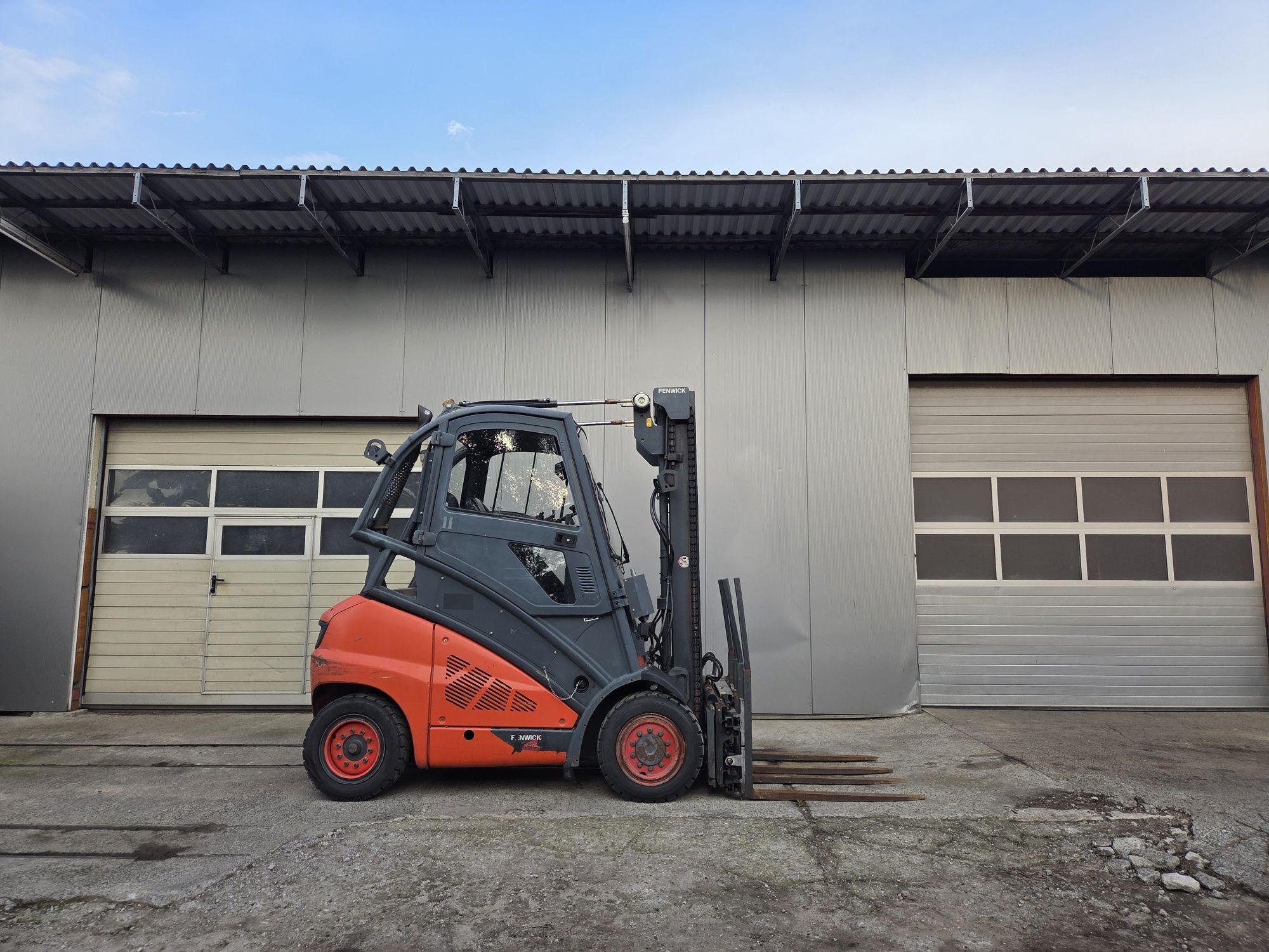 Wózek widłowy Linde H40D EVO, 2013 Rok, Paletyzer, Kabina, Diesel, 4 t