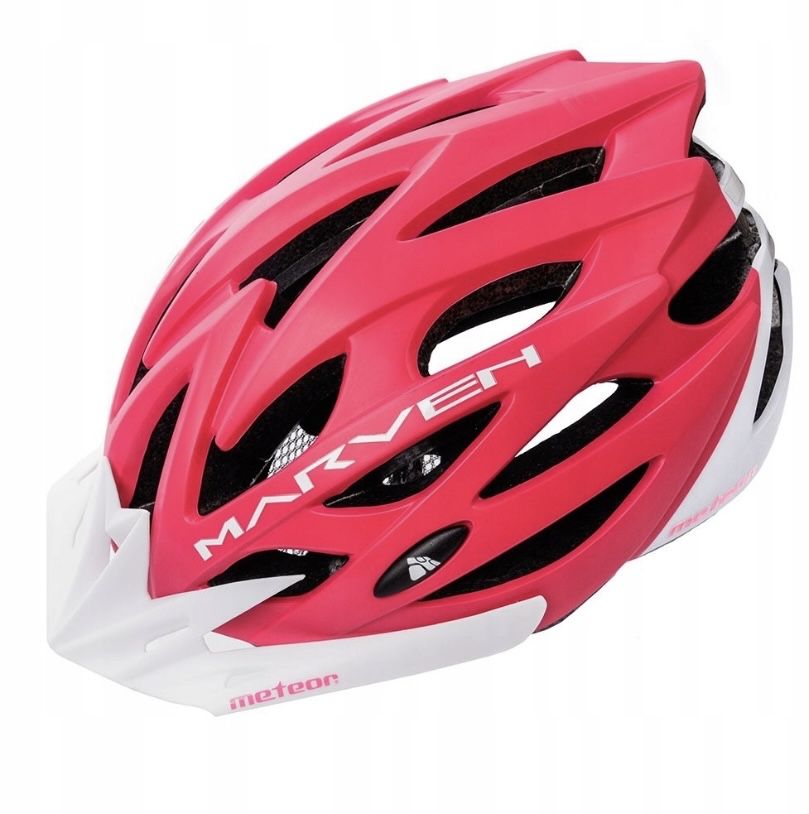 Kask Meteor Marven 58-61 różowy