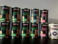 Mokra karma dla kota john dog for cats 11x400g królik indyk kangur