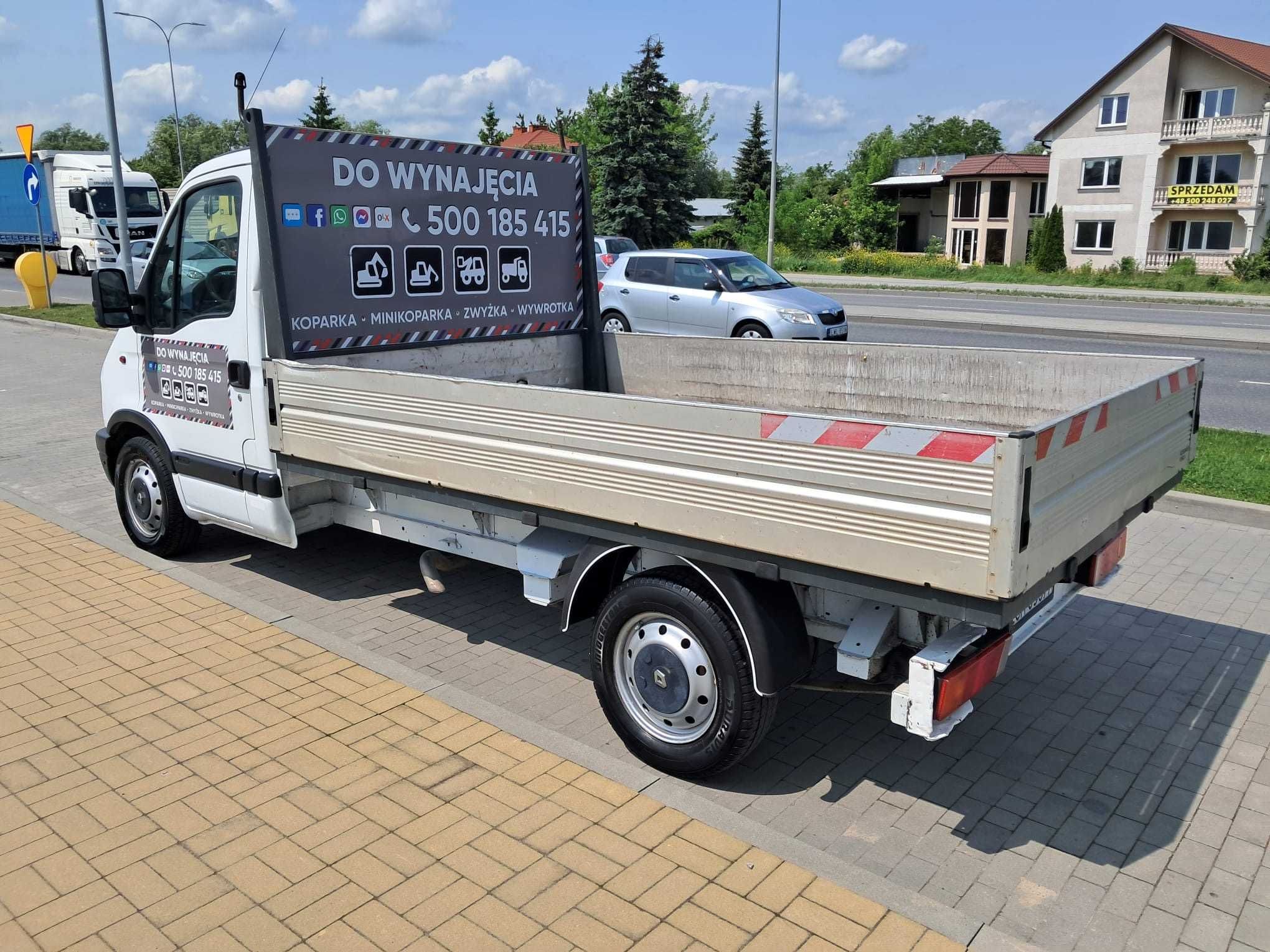 Wynajmę lekki bus / samochód dostawczy z zabudową skrzyniową