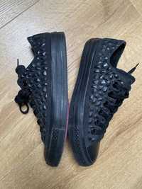 Converse tenisówki damskie czarne 37,5 idealne