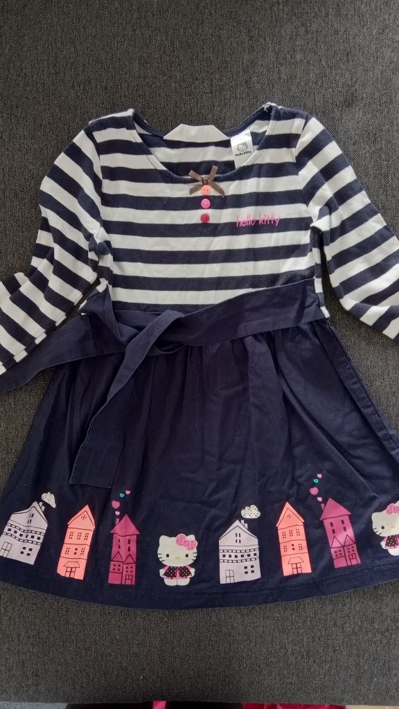 Hello Kitty H&M sukienka i spodnie 92 cm