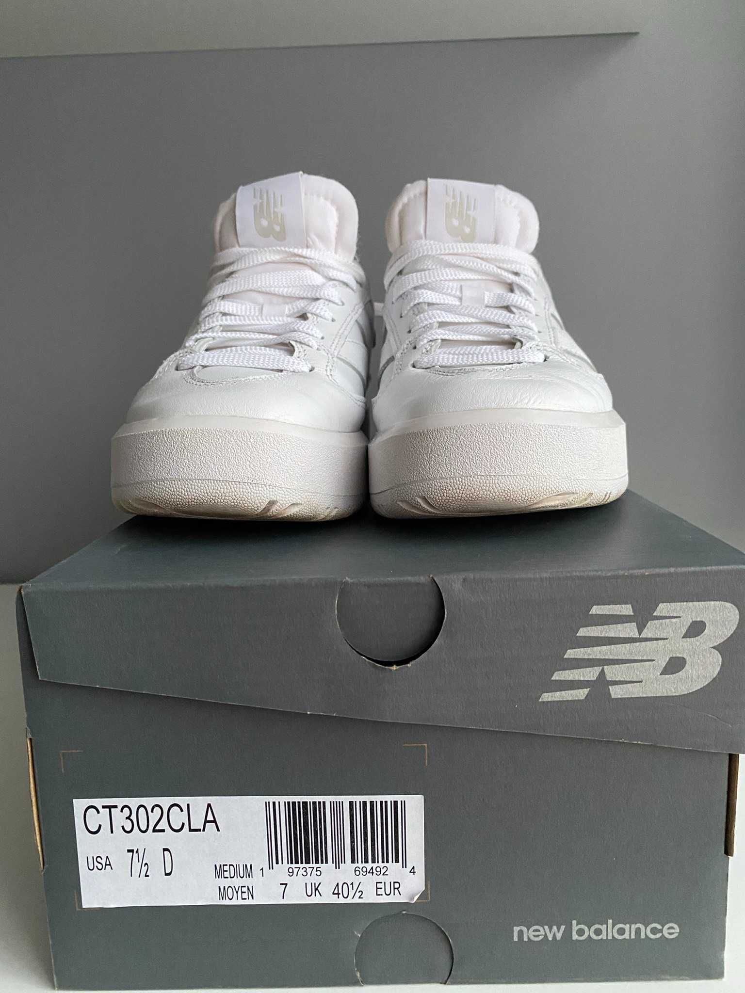 Buty unisex New Balance CT302CLA – białe roz. 40.5