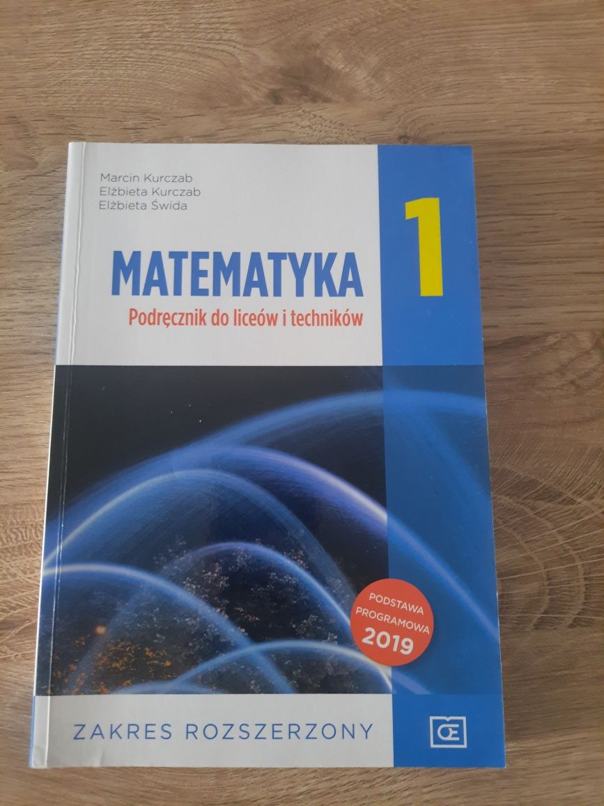 Podręcznik z matematyki klasa 1 zakres rozszerzony