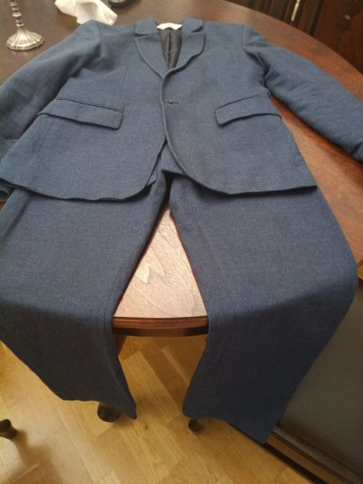 Hm garnitur chłopięcy granat 164cm