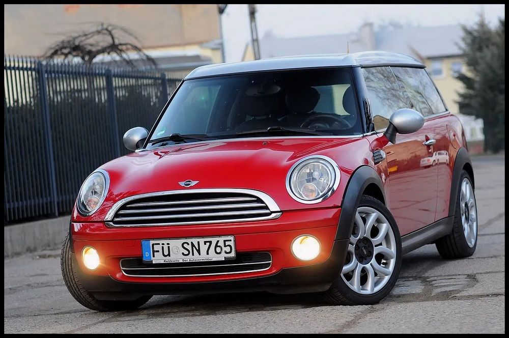 MINI Clubman Mini Cooper Clubman 1.6 122KM Klima Skóry Elektryka Alu 17 Panorama