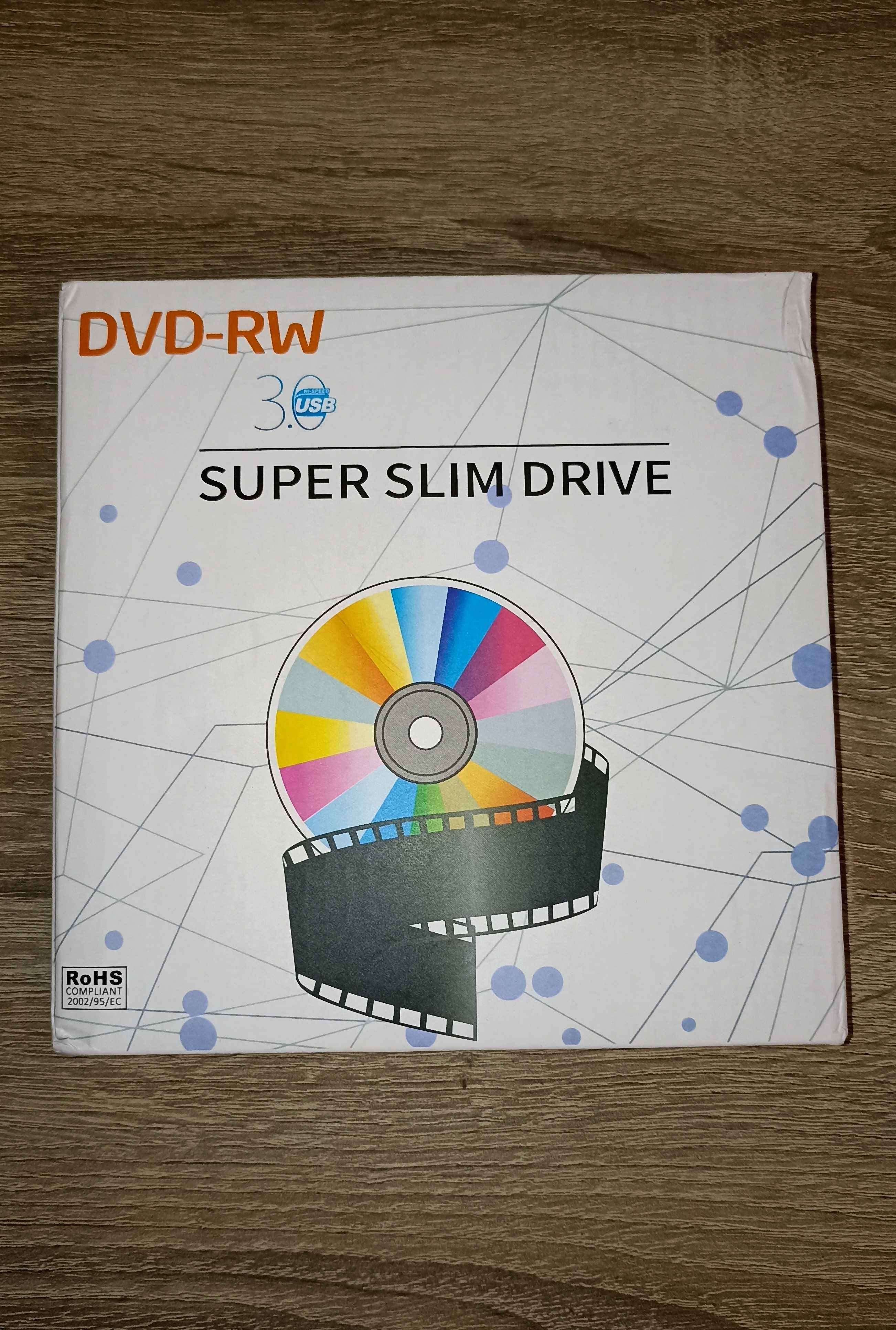 Зовнішній оптичний привід DVD+/-RW 2 in 1 (USB 3.0/Type-C)
